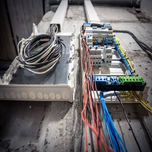wiring wall image electrical service